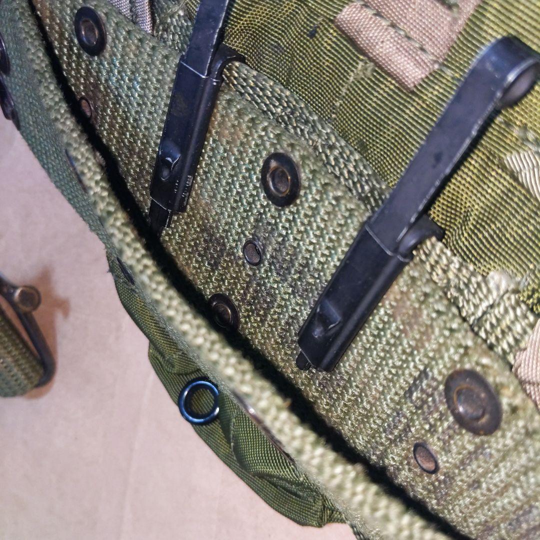 アメリカ陸軍M67装備 ベルト/サスペンダ― /マガジンポーチ 実物放出良品