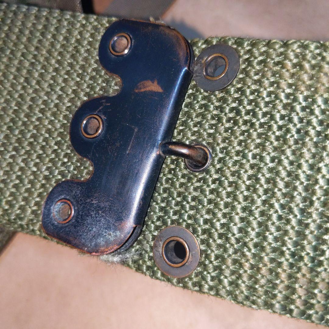 アメリカ陸軍M67装備 ベルト/サスペンダ― /マガジンポーチ 実物放出良品