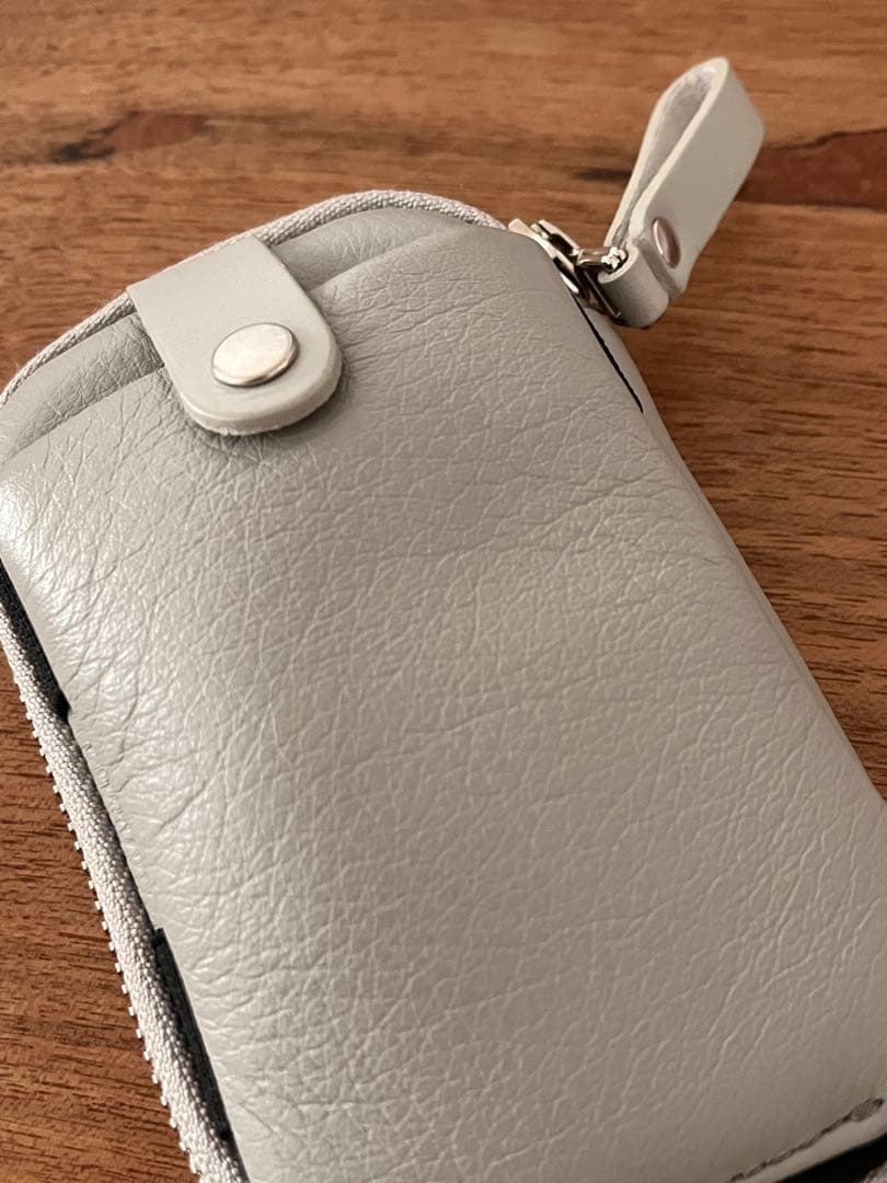 【美品】スマートキーケース 【Kees[キース]グレー】カワニシカバン