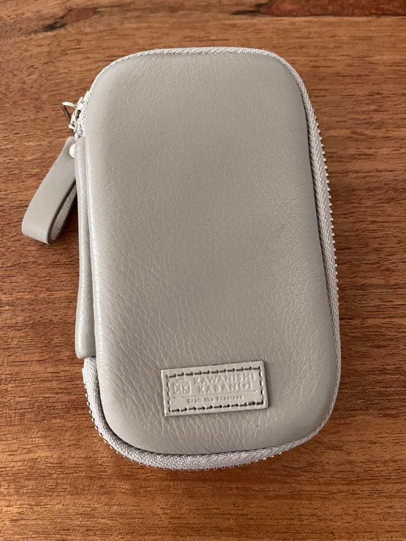 【美品】スマートキーケース 【Kees[キース]グレー】カワニシカバン