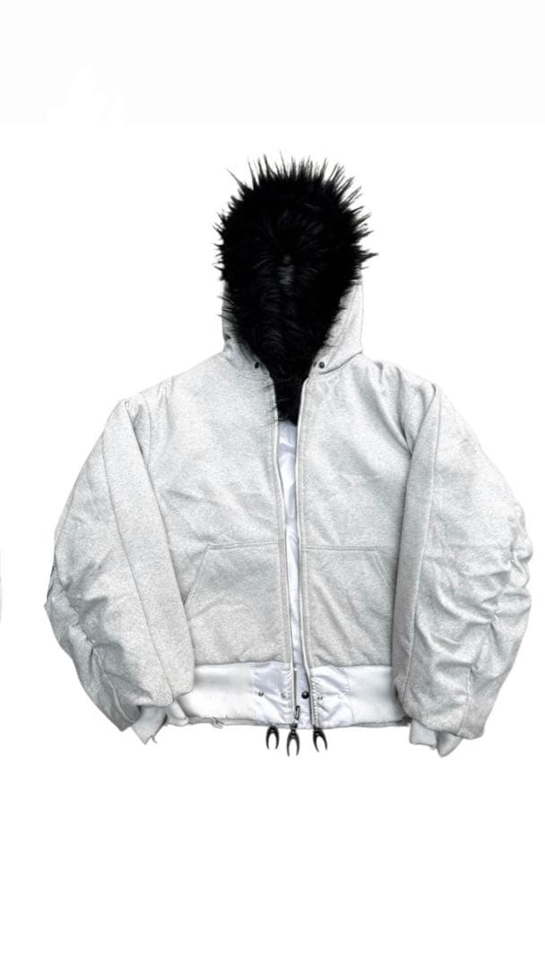 ジャケット・アウター COZYWORLDWIDEWHITEREVERSIBLEBOMBERJACKET