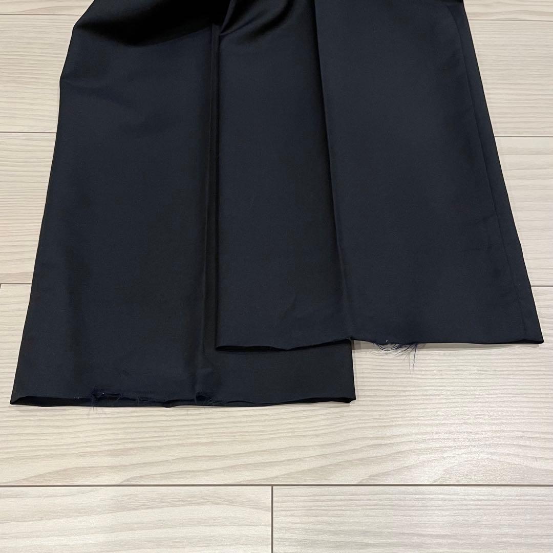 パンツ PRADA / Navy Wool Wide Slacks / 09ss