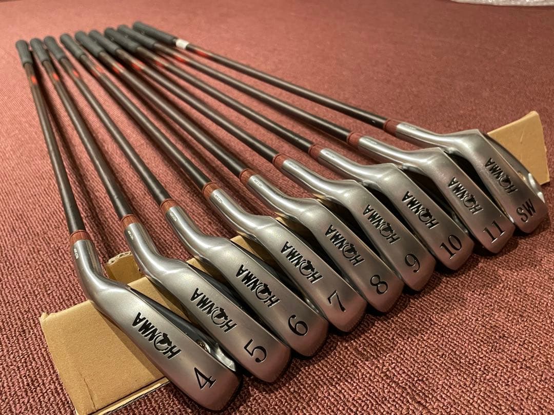 【美品】HONMA LB-606 レディース アイアン9本セット