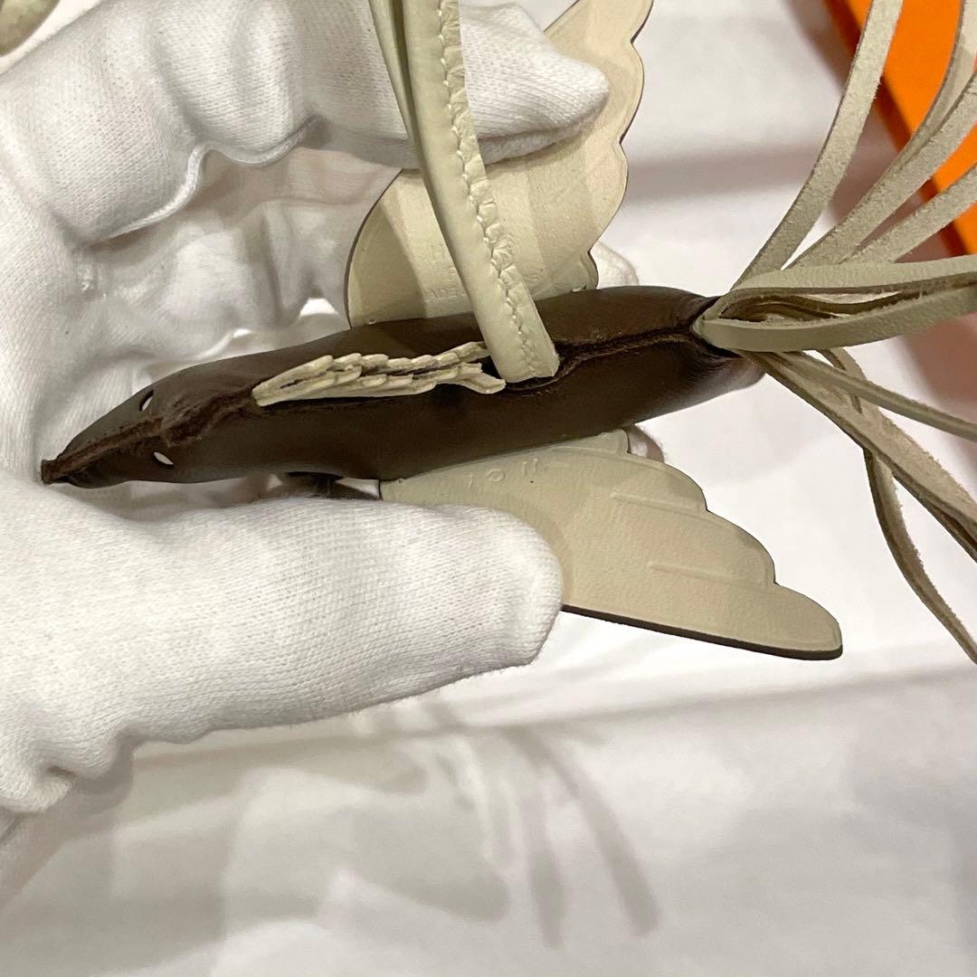 【新品未使用】エルメス チャーム ロデオ PM ペガサス　ショコラ　クレ