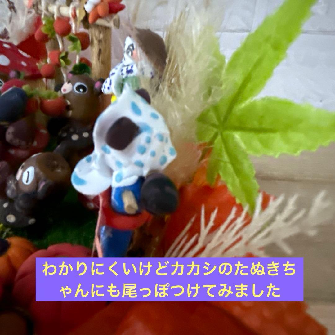 どんぐりアート♡秋のリバーシブルオブジェ＆キノコの森オブジェ♡