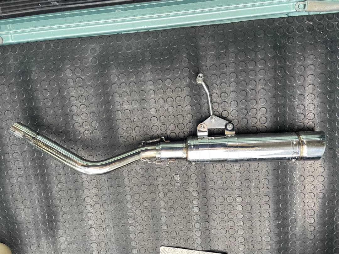 SR400 スリップオン マフラー