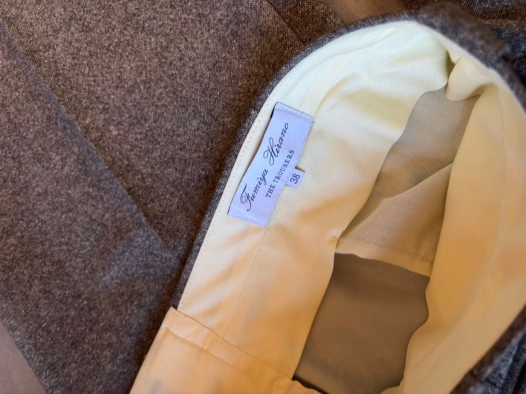 Fumiya Hirano(フミヤヒラノ) フレア スラックス