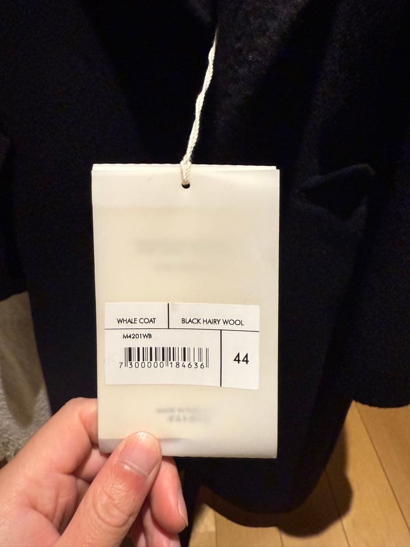 ジャケット・アウター OUR LEGACY / WHALE COAT Black