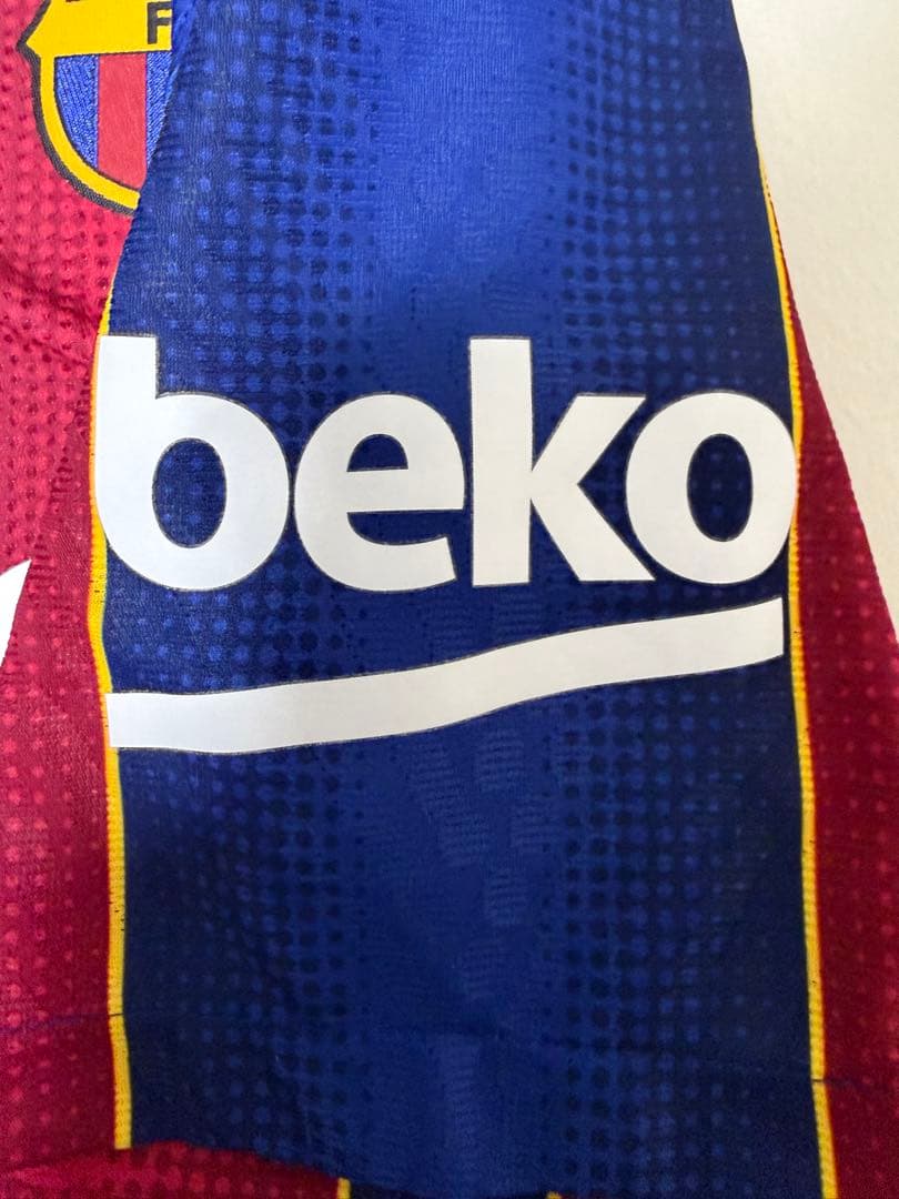 【正規品】メッシ　バルセロナ　20/21 ホーム　オーセンティック