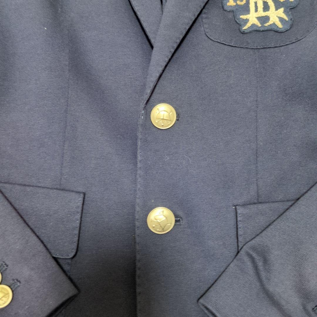 極美品　ラルフローレン　紺ブレザー 金ボタン　ワッペン　S　ネイビー