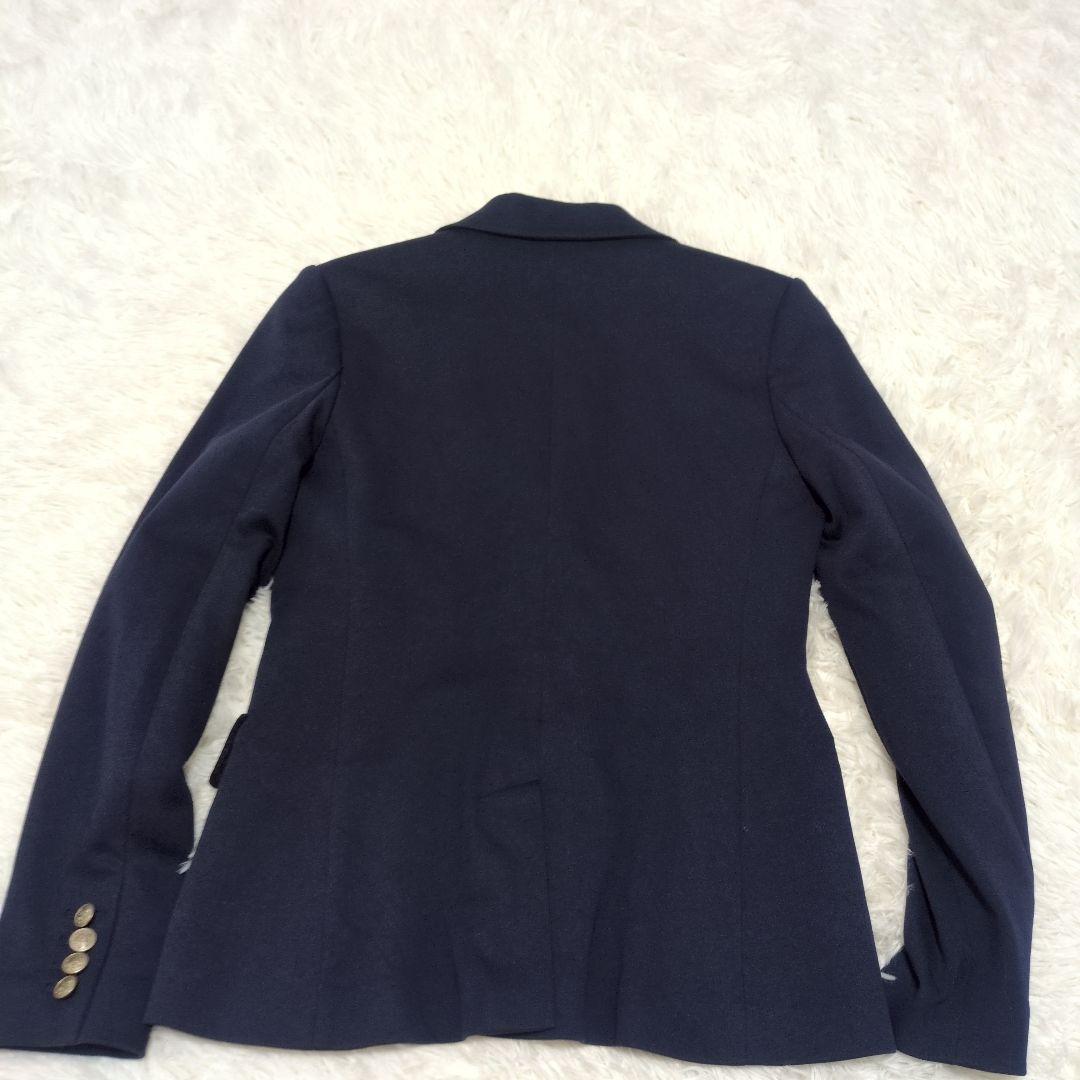 極美品　ラルフローレン　紺ブレザー 金ボタン　ワッペン　S　ネイビー