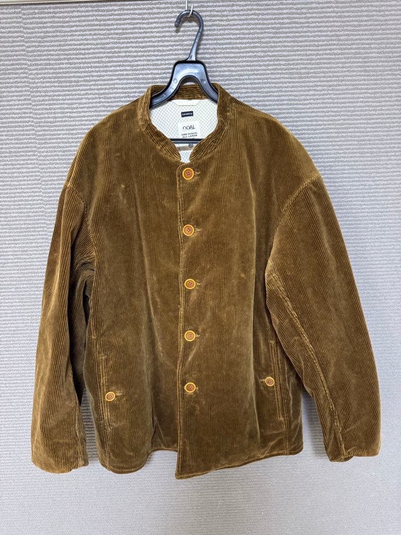 ナナミカCorduroy Band Collar Jacket SUAF286