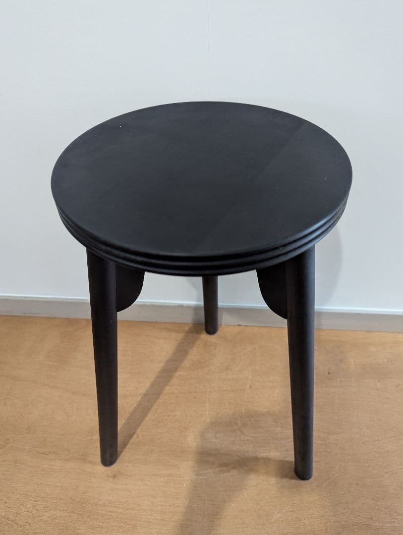 井藤昌志　IFUJI 3本脚スツール 3度黒　／arts＆science