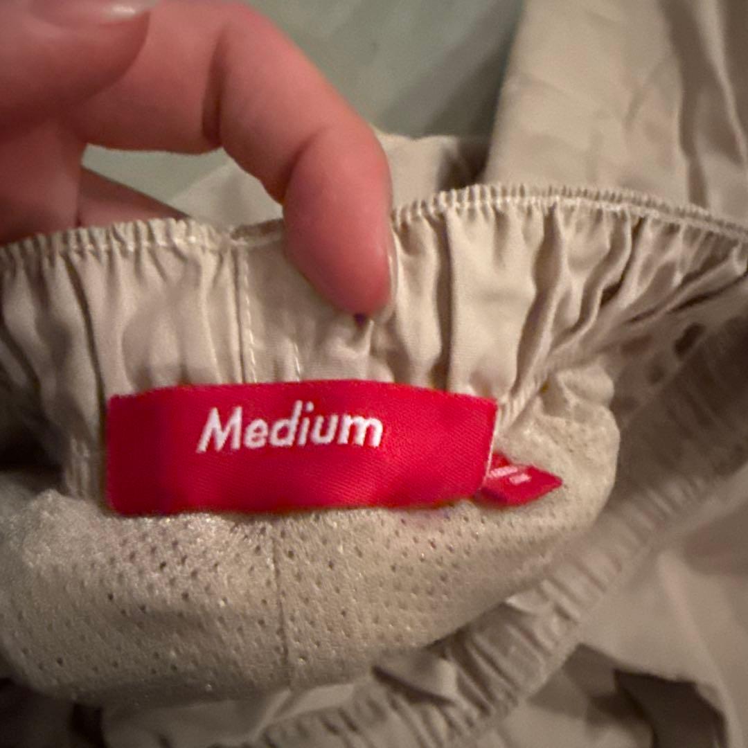supreme ナイロンパンツ ベージュ M
