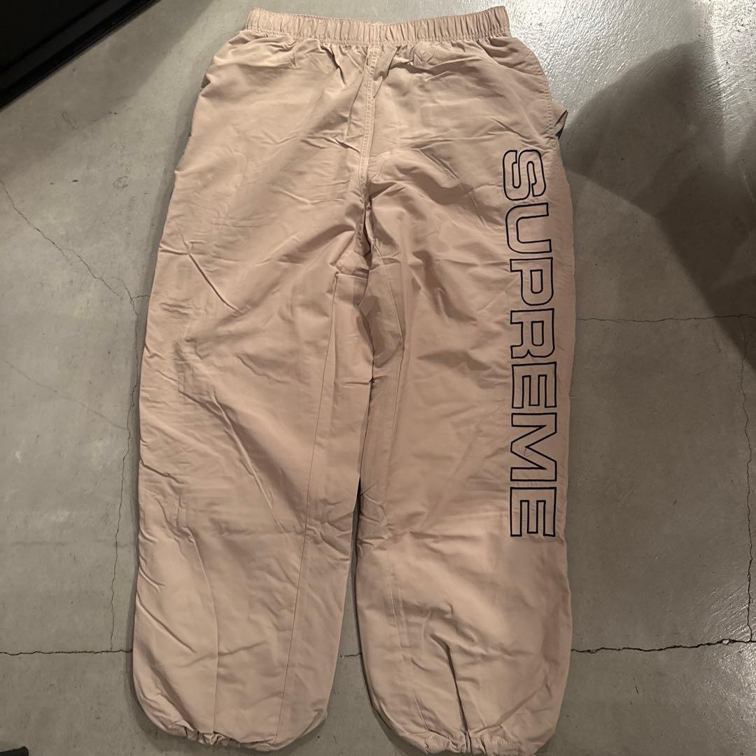 supreme ナイロンパンツ ベージュ M