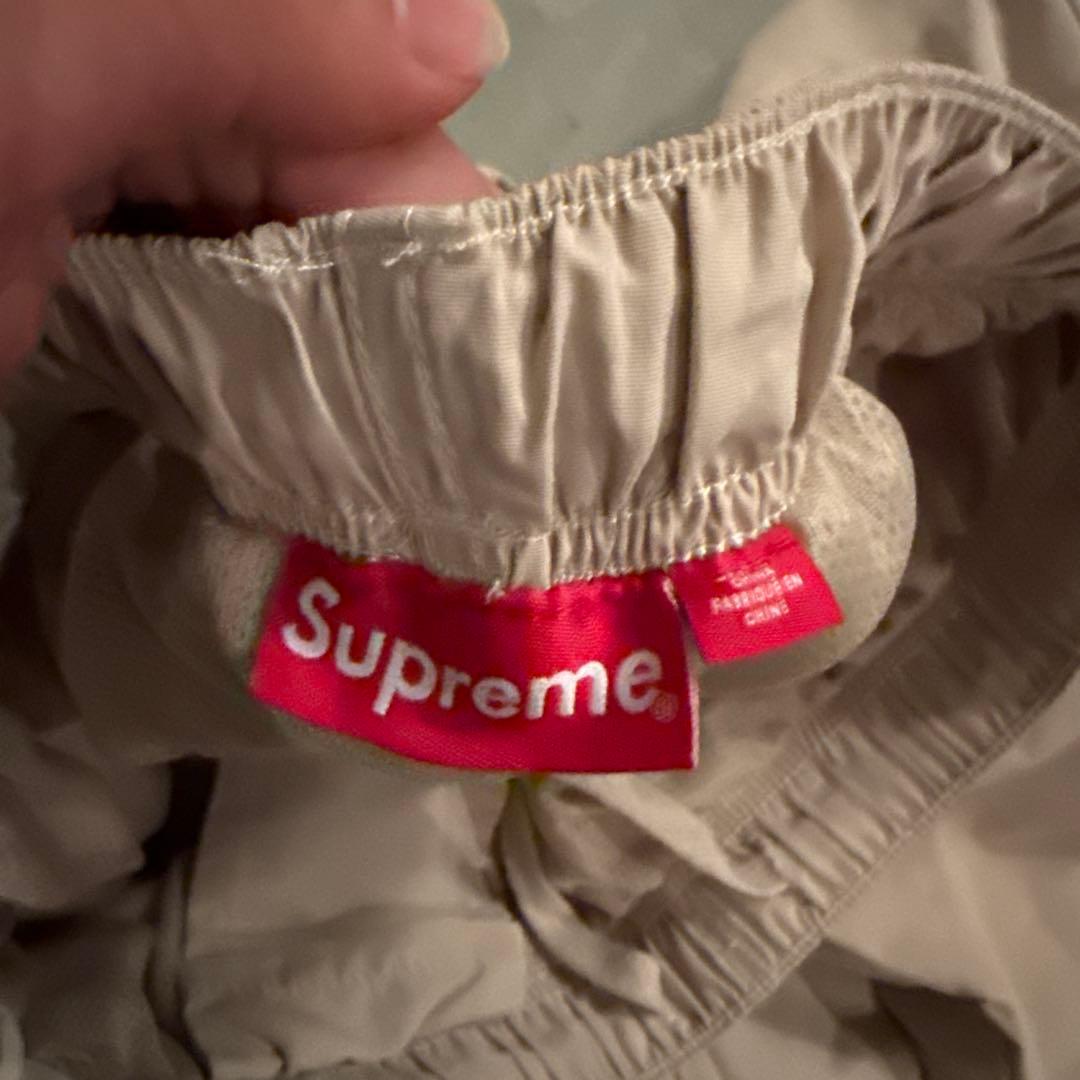 supreme ナイロンパンツ ベージュ M