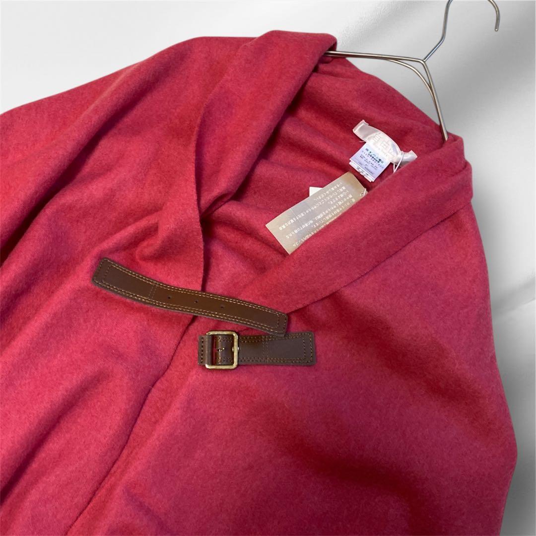 新品タグ付き/自由区/カシミヤ100/ケープ/ショール/ストール