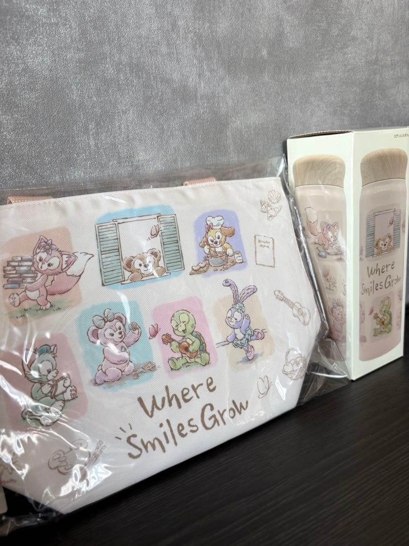 ウェアスマイルズグロウ　スーベニアランチケース&ステンレスボトル