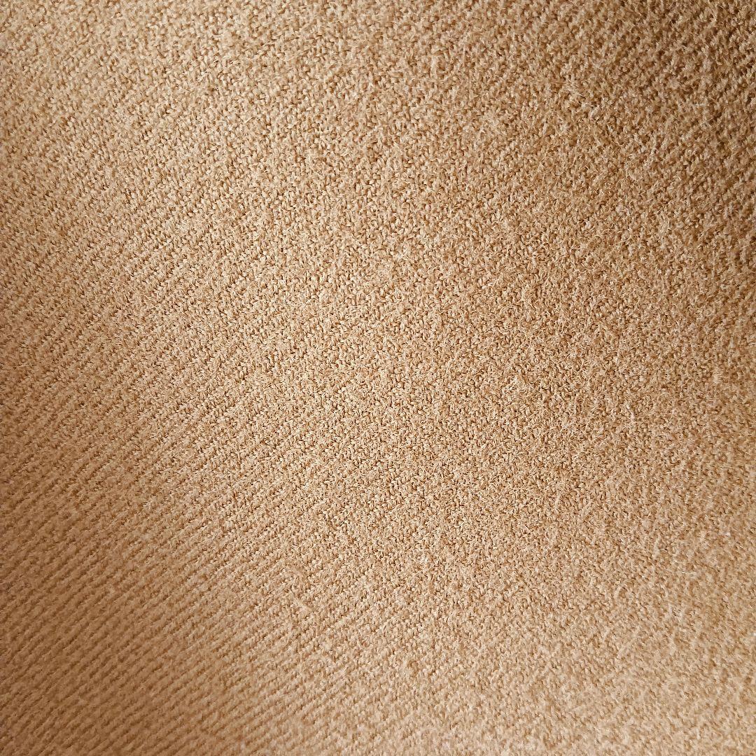 ミューズ ドゥーズィエムクラス メルトンウール ロングコート キャメル