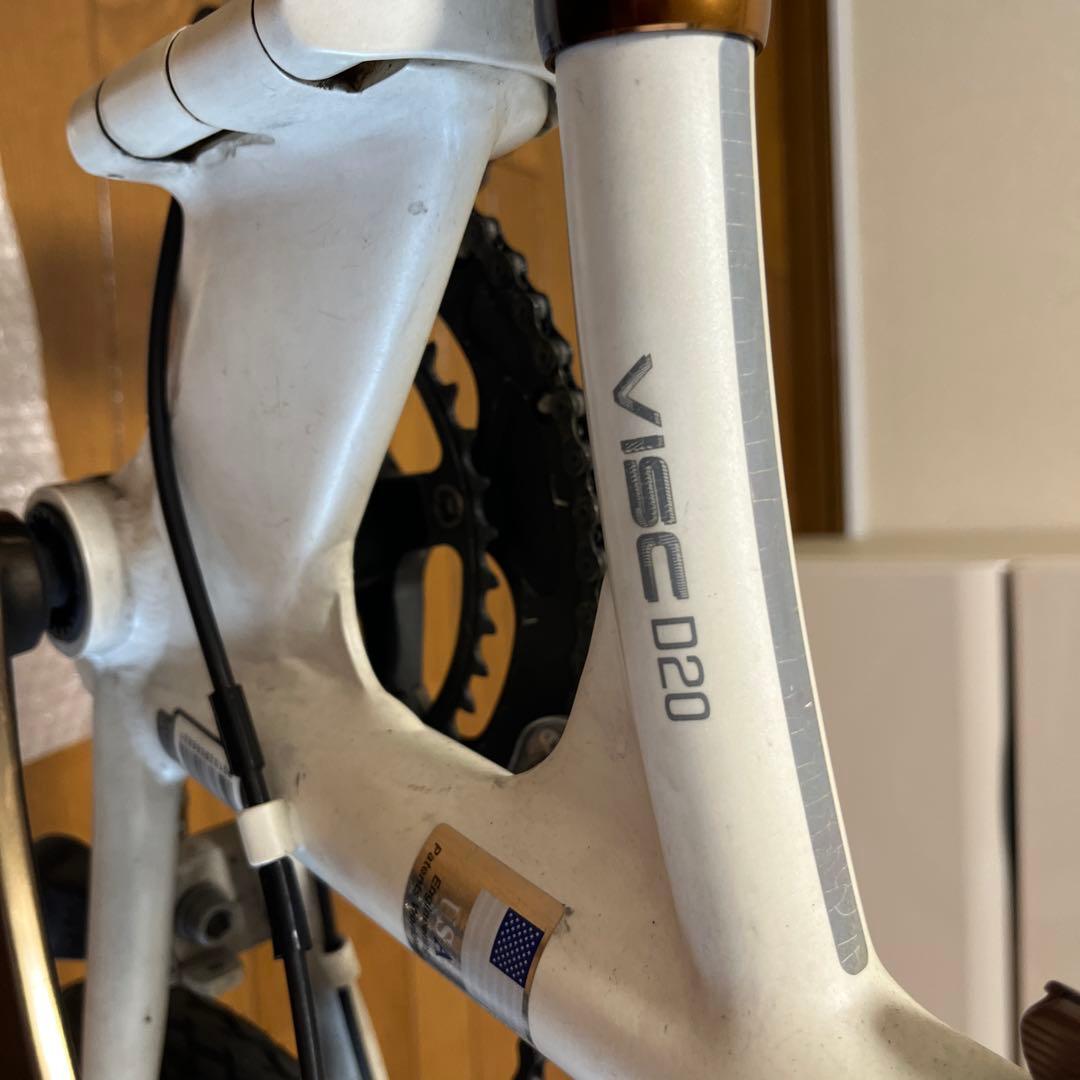 DAHON VISC D20折りたたみ自転車 ホワイト