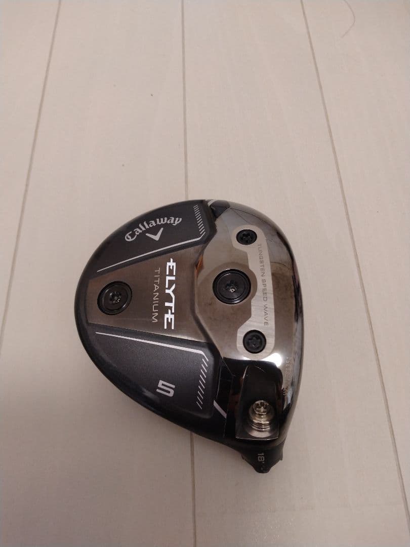 キャロウェイ　エリートTitanium 5番フェアウェイウッド　ヘッドのみ