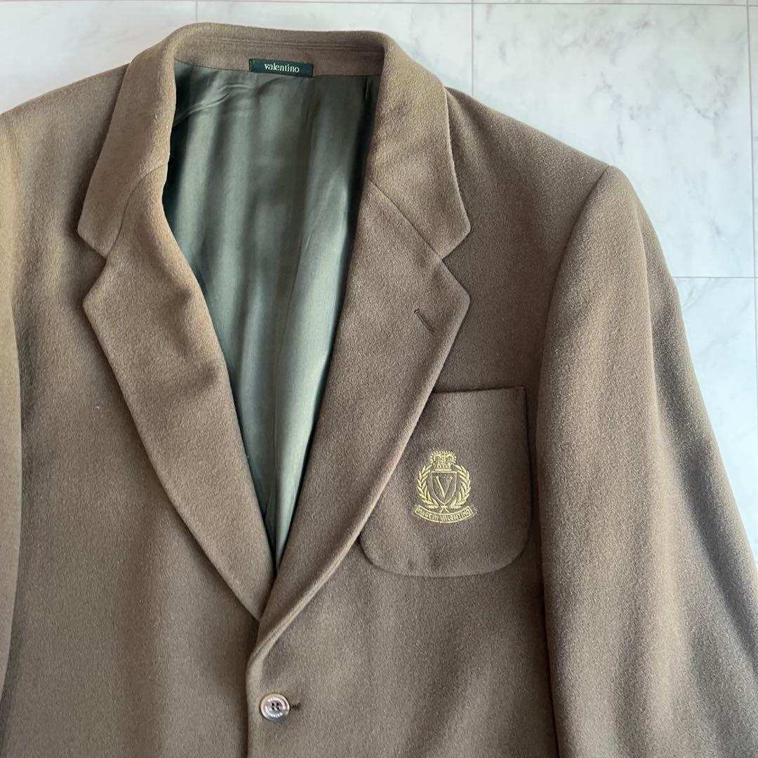 Valentino Garavani イタリア製　ジャケット ブレザー 刺繍ロゴ