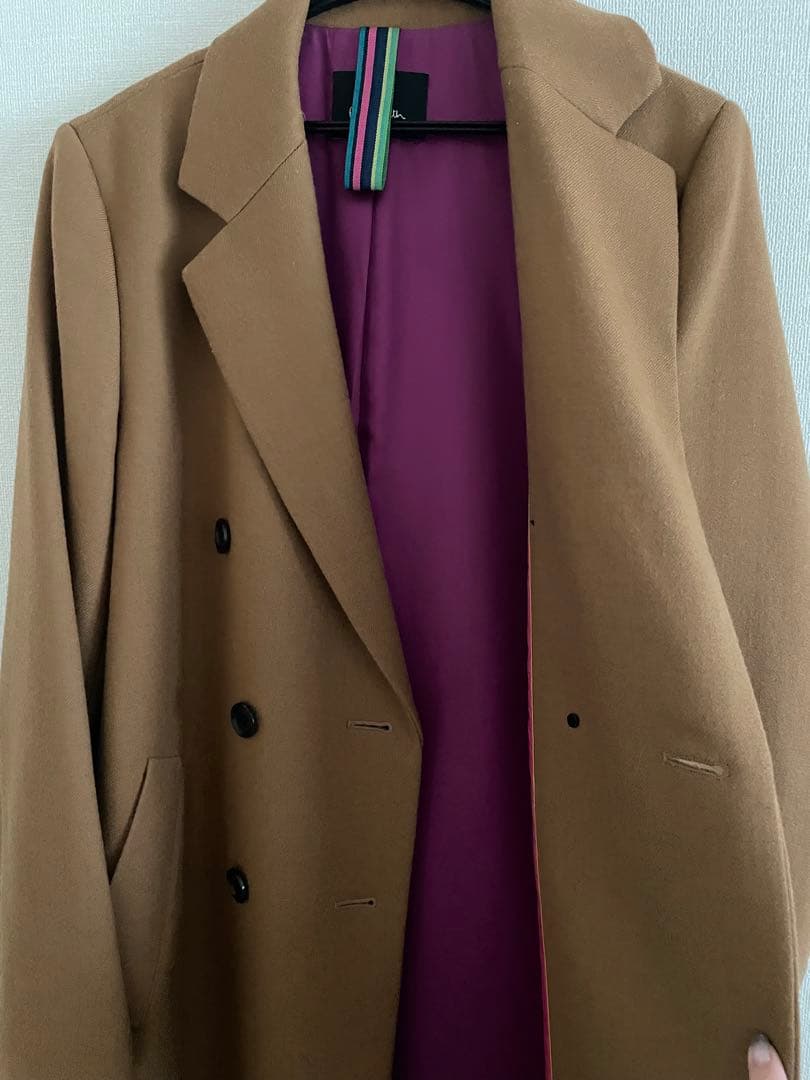【専用】Paul Smith ブラウン チェスターコート 40
