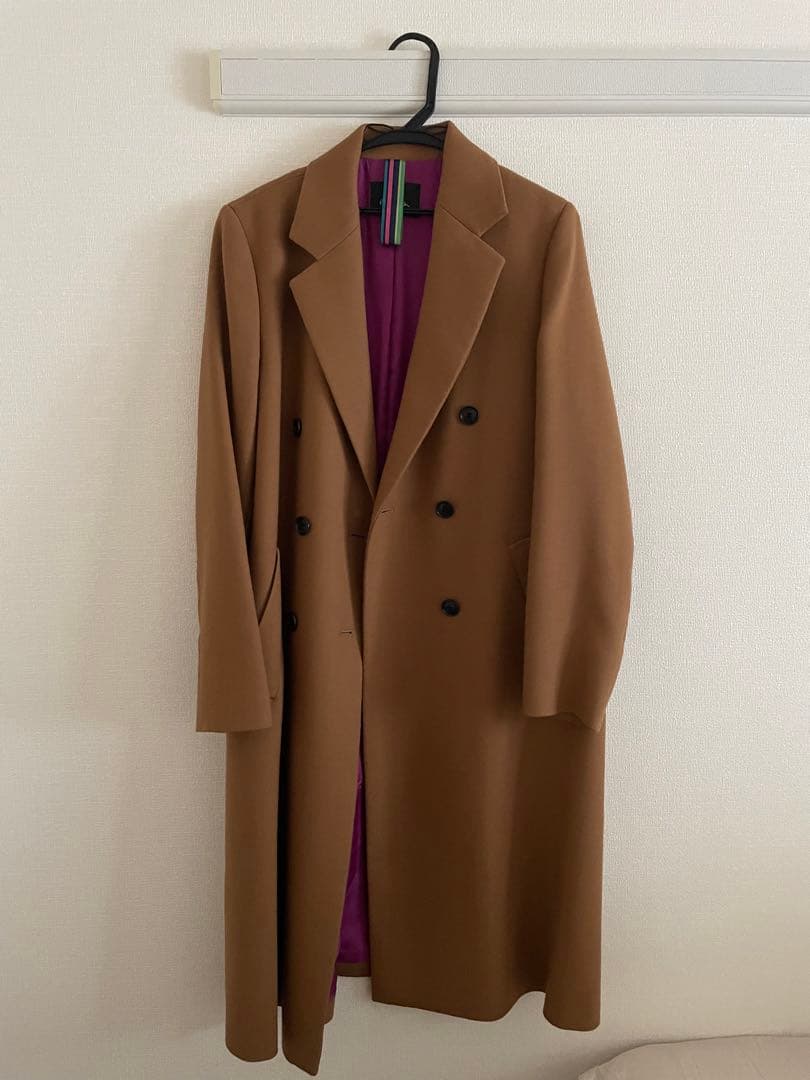 【専用】Paul Smith ブラウン チェスターコート 40