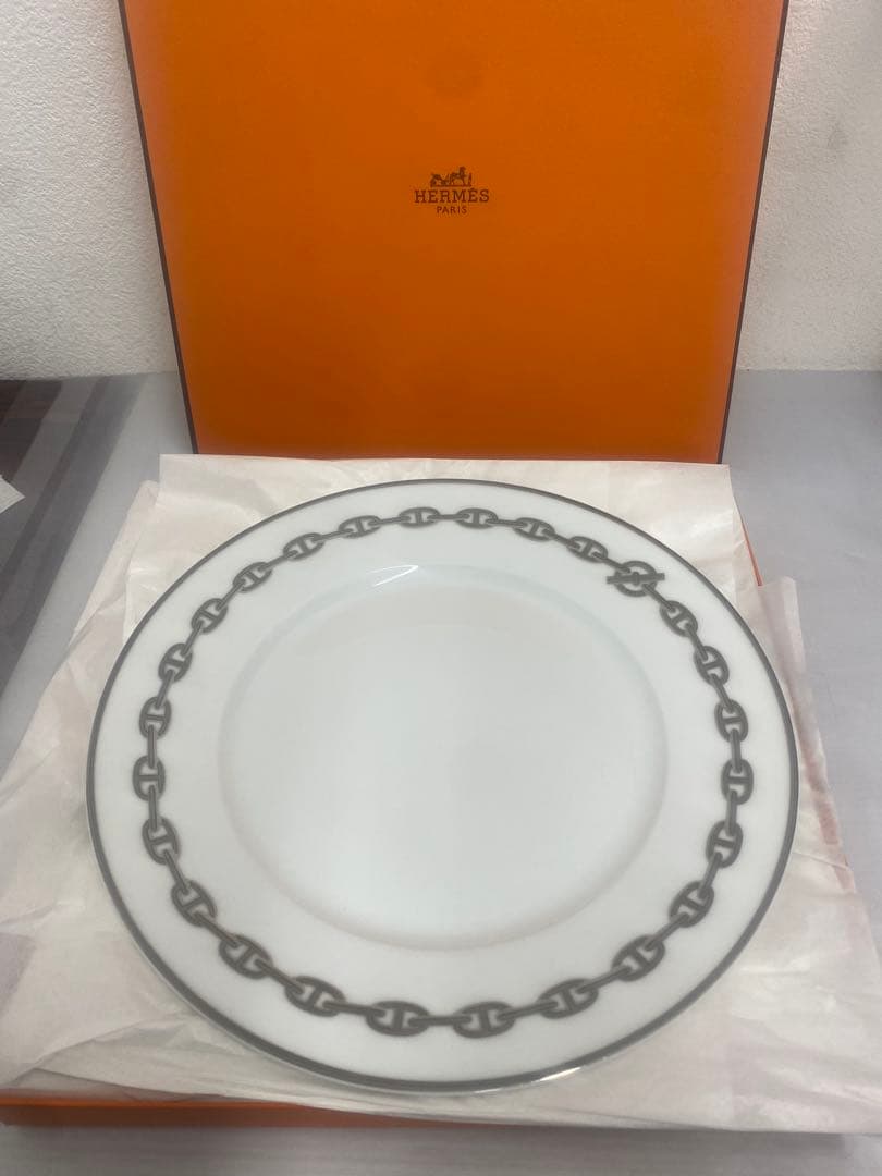 エルメス シェーヌダンクル プレート　27.5cm