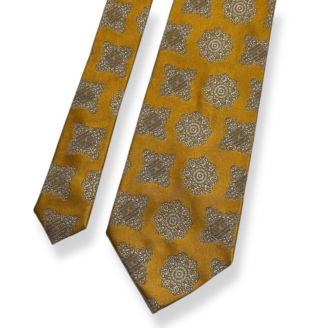 美品✨VERSACE ネクタイ　ヴェルサーチ　光沢感　ジャガード