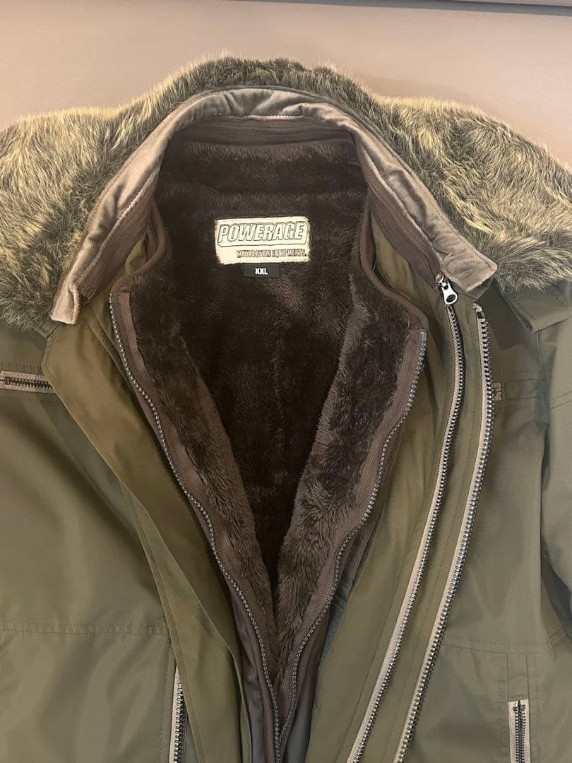 POWERAGE・パワーエイジ　FURライダース　ジャケット　XXLサイズ