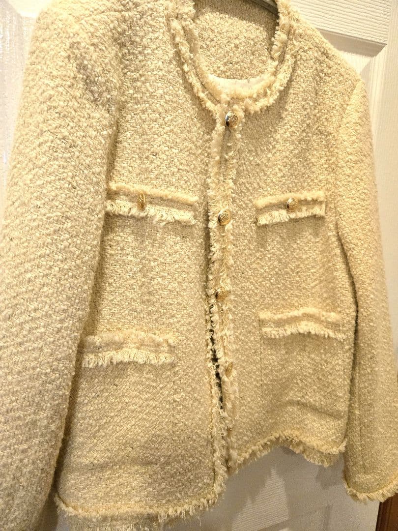 birthdaybash TWEEDFRINGE JACKETツイードジャケット
