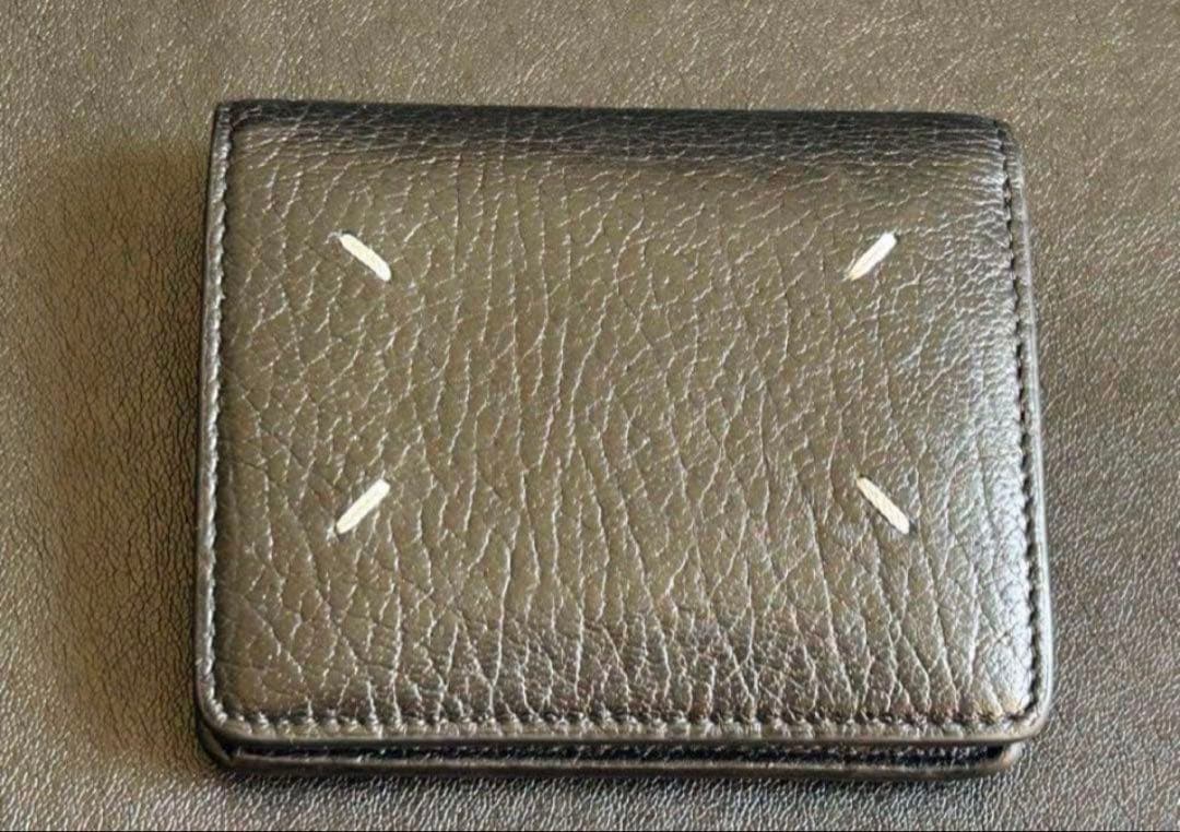 【新品】メゾン マルジェラ　レザー ポッパー ウォレットS56UI0140