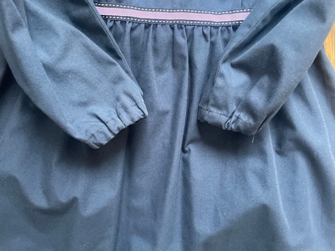 【お値下げ】荻窪　七里　七分袖　前開き　ワンピース　LL