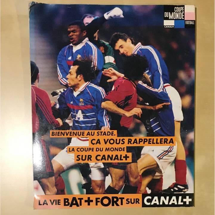 サッカーW杯 フランス大会 公式プログラム 現地版