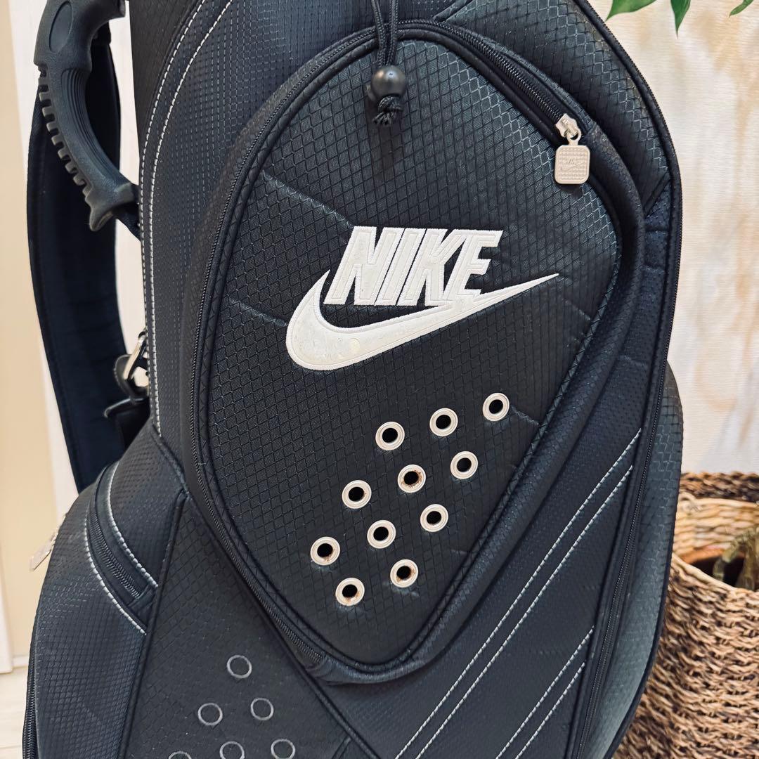 内*ま様 NIKE ナイキゴルフ キャディバッグ9型6分割 ブラック 軽量