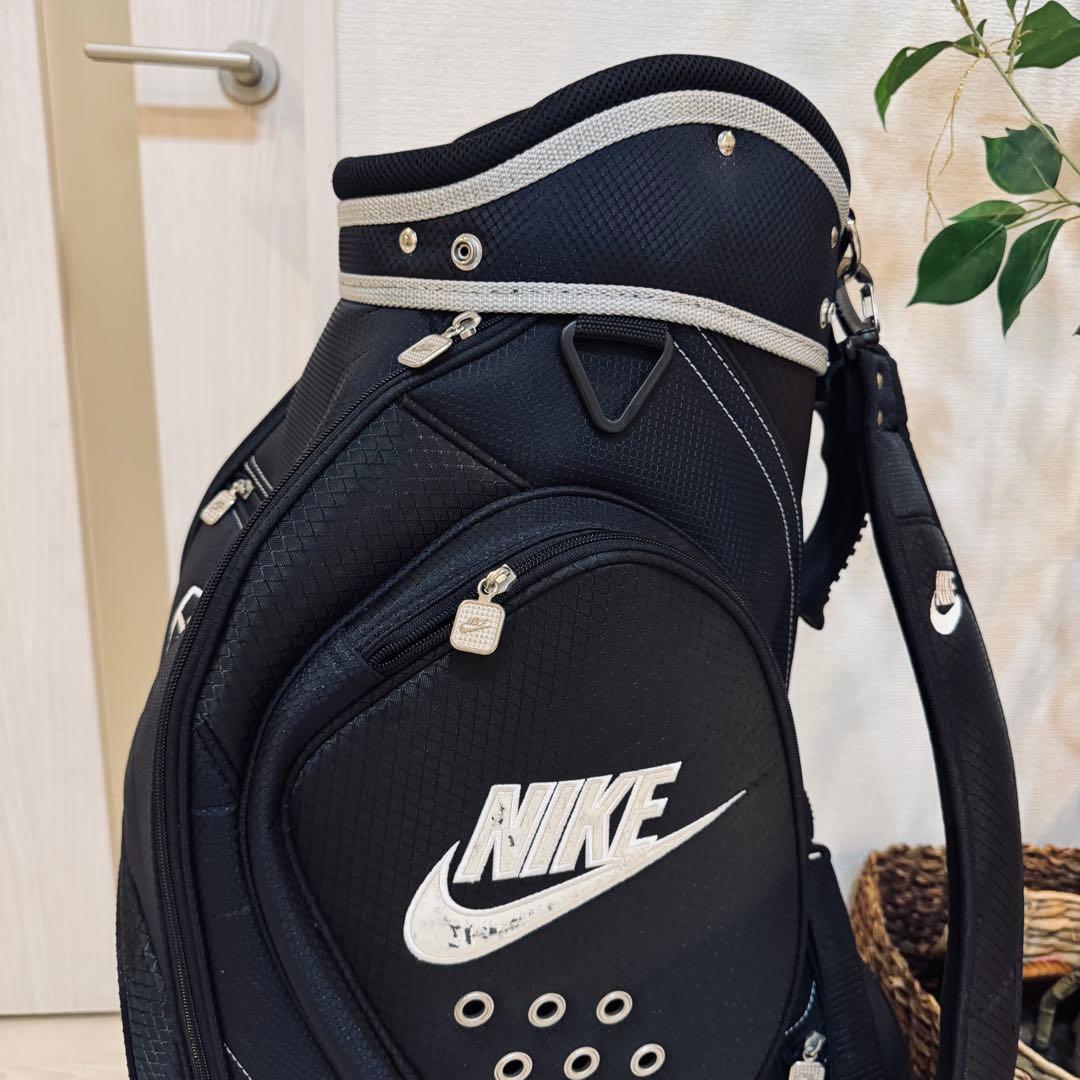 内*ま様 NIKE ナイキゴルフ キャディバッグ9型6分割 ブラック 軽量