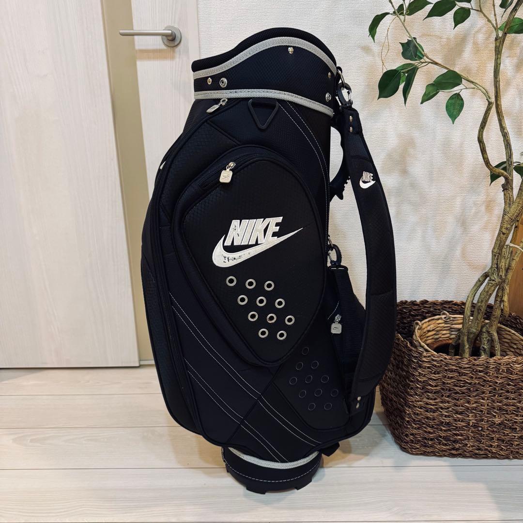 内*ま様 NIKE ナイキゴルフ キャディバッグ9型6分割 ブラック 軽量