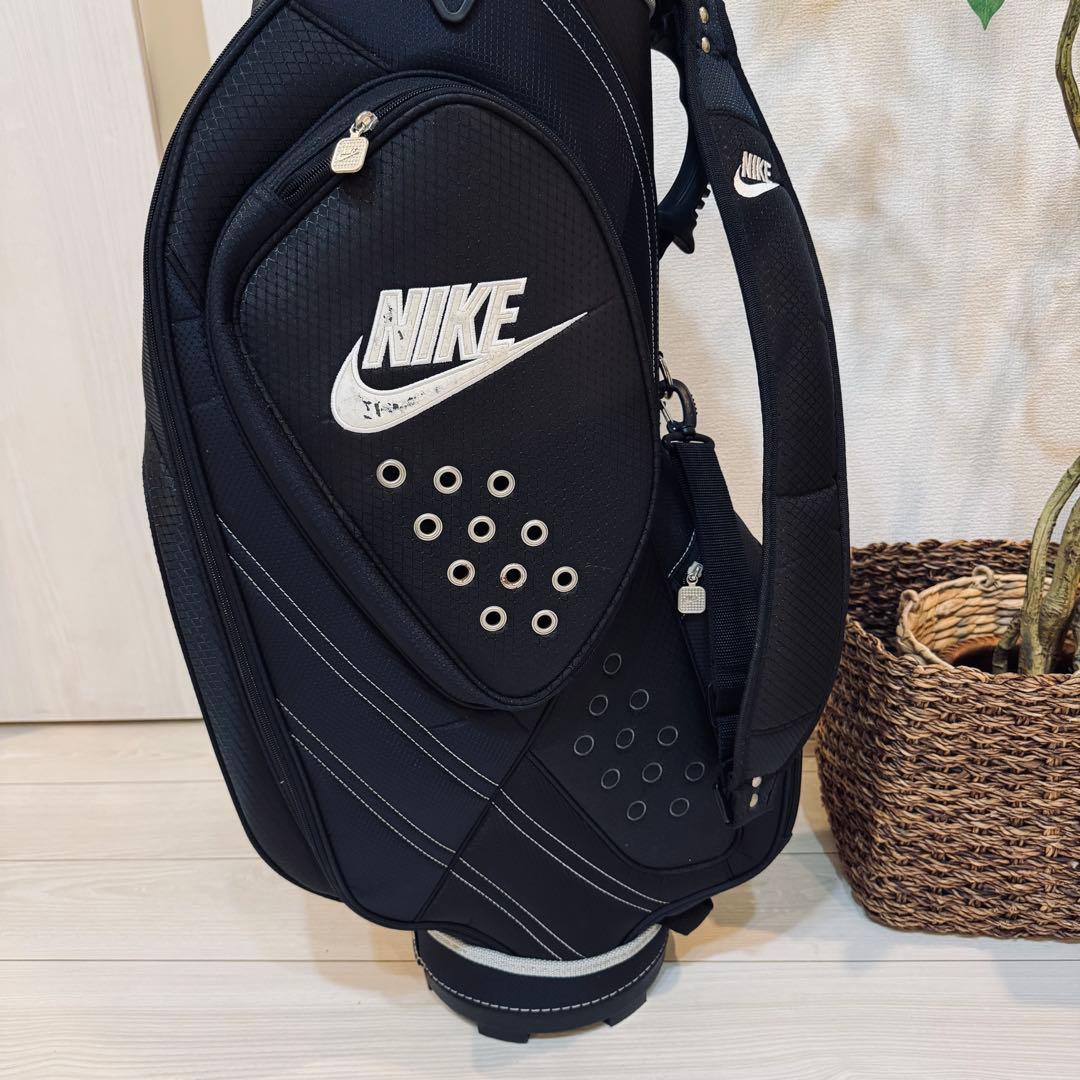 内*ま様 NIKE ナイキゴルフ キャディバッグ9型6分割 ブラック 軽量