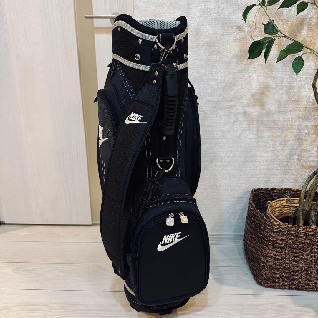 内*ま様 NIKE ナイキゴルフ キャディバッグ9型6分割 ブラック 軽量