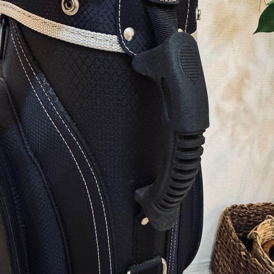 内*ま様 NIKE ナイキゴルフ キャディバッグ9型6分割 ブラック 軽量