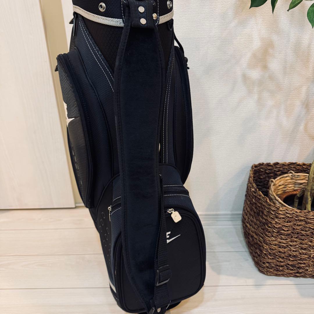 内*ま様 NIKE ナイキゴルフ キャディバッグ9型6分割 ブラック 軽量