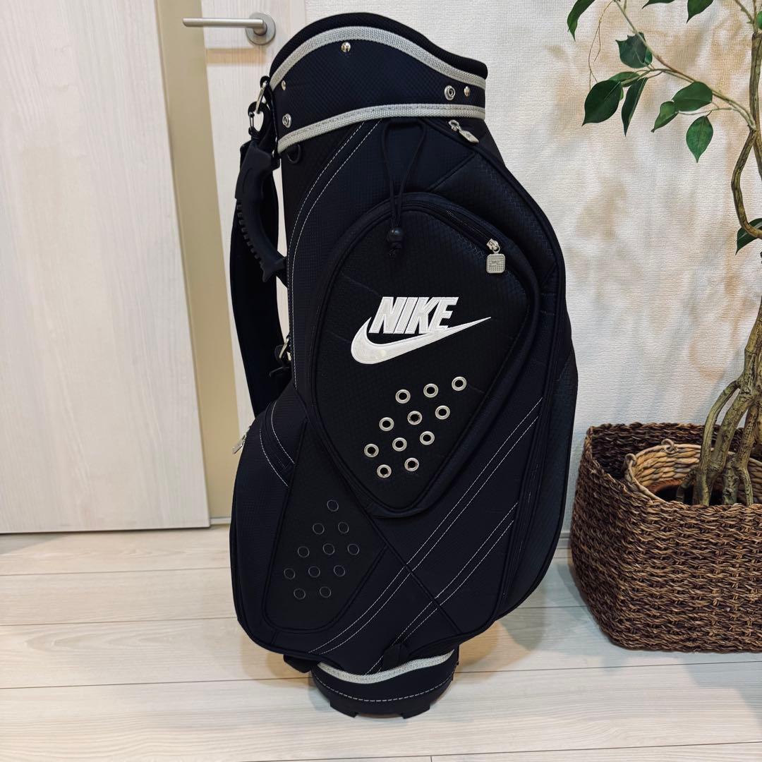 内*ま様 NIKE ナイキゴルフ キャディバッグ9型6分割 ブラック 軽量