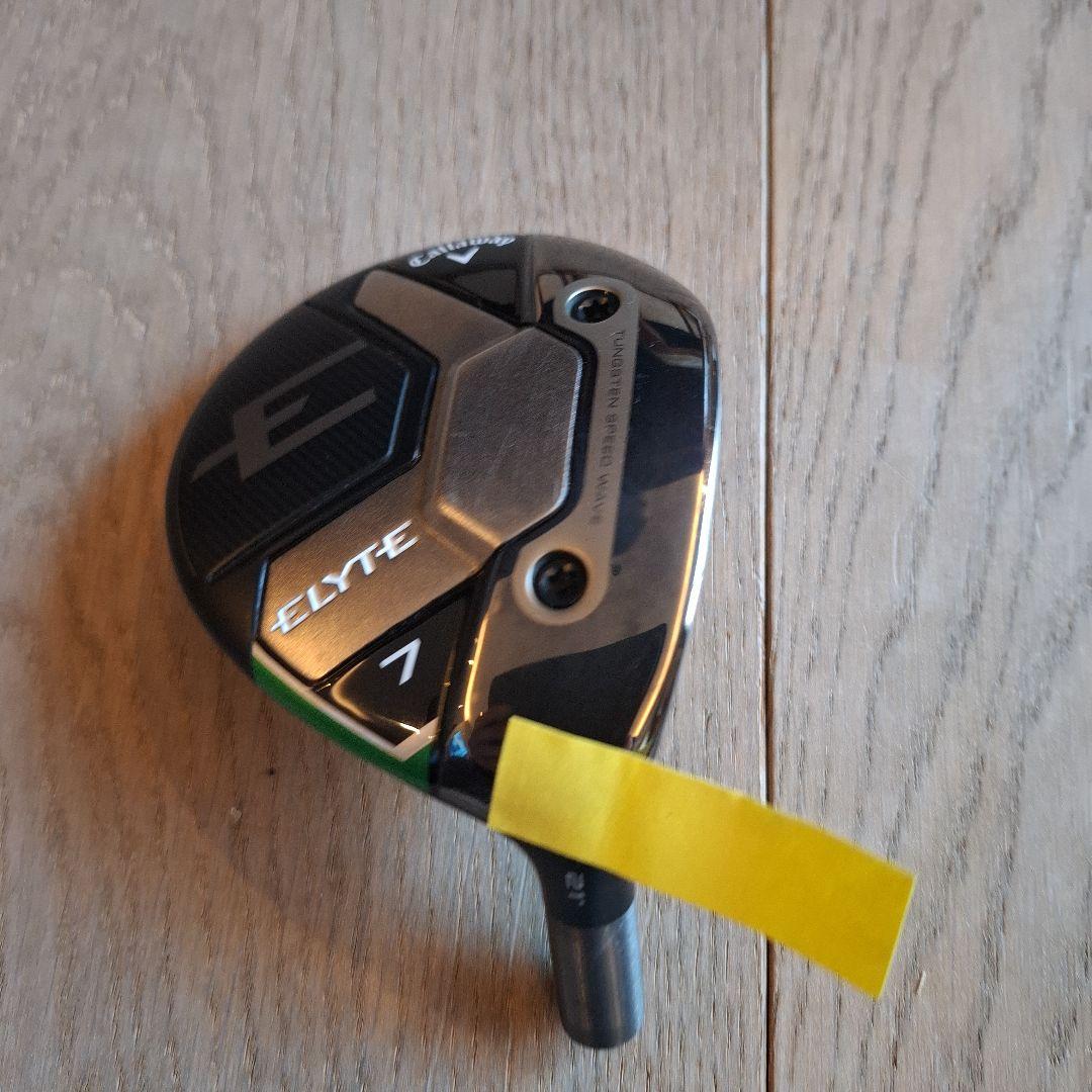 ツアー支給 ELYTE 7 フェアウェイウッド 21° キャロウェイ