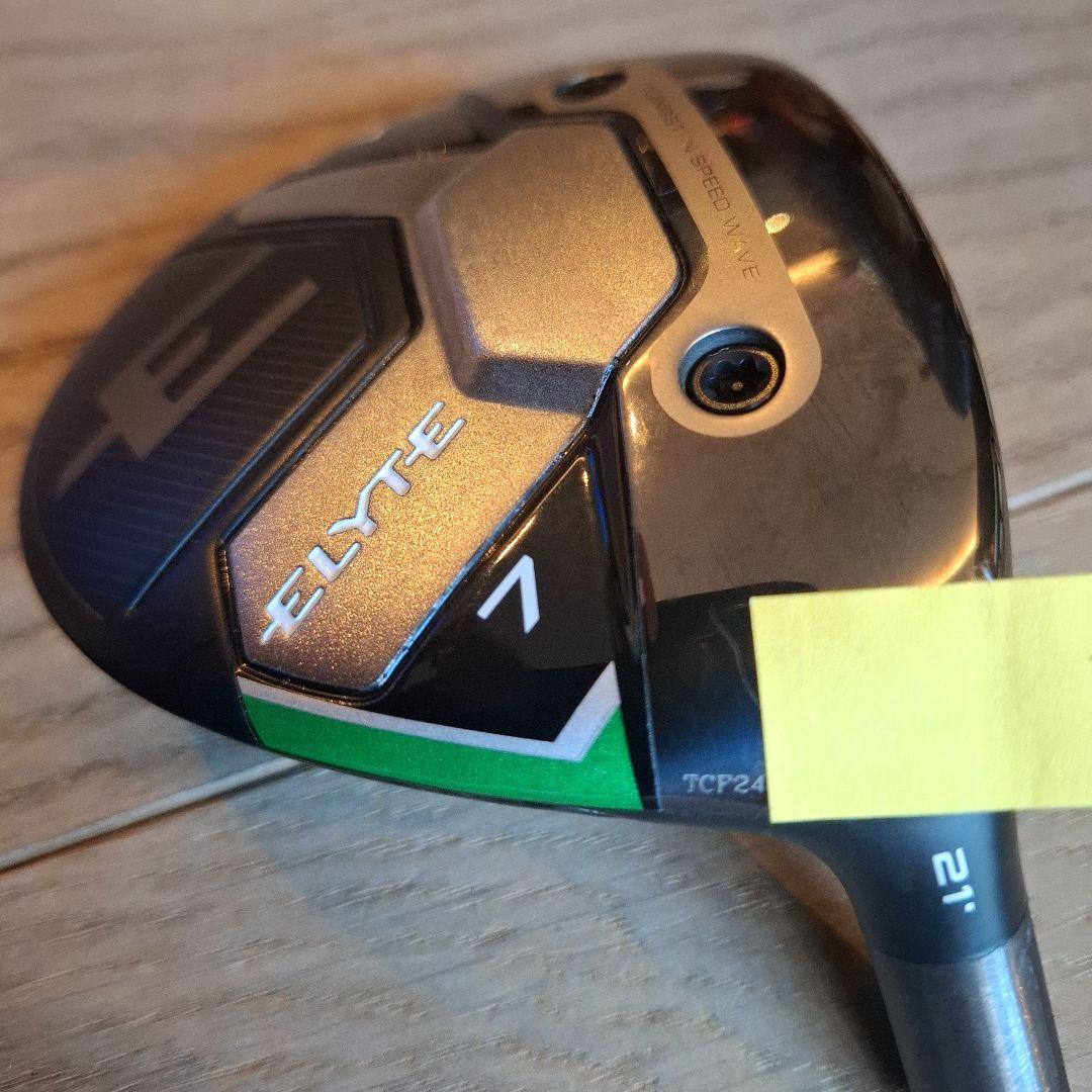 ツアー支給 ELYTE 7 フェアウェイウッド 21° キャロウェイ
