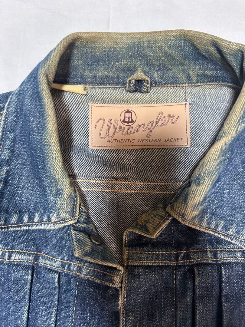 【日本製 色残り80%】Wrangler 111MJ 復刻 デニム ジャケット