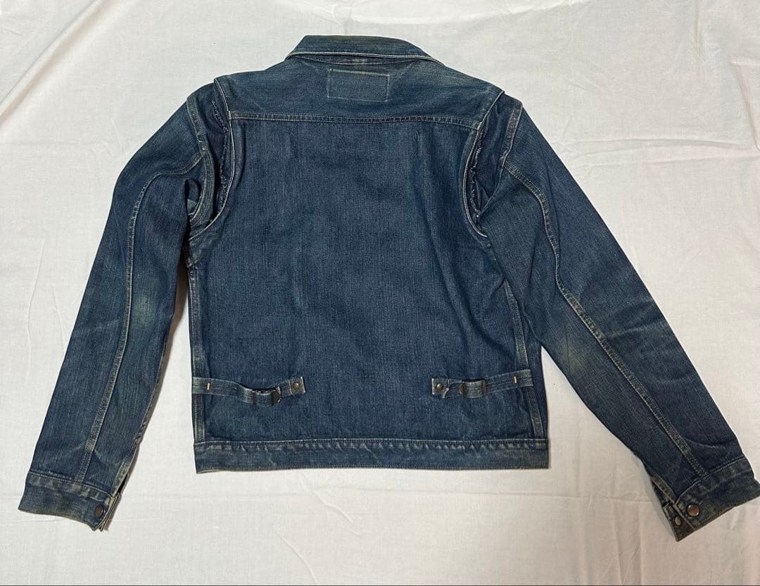 【日本製 色残り80%】Wrangler 111MJ 復刻 デニム ジャケット