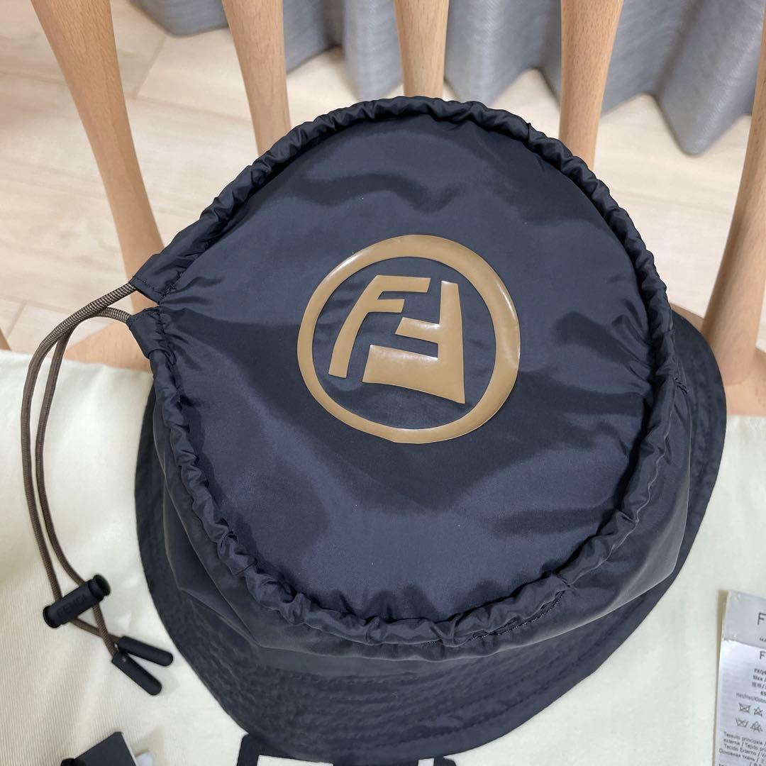 ♡FENDI フェンディ　バケットハット　M リバーシブル