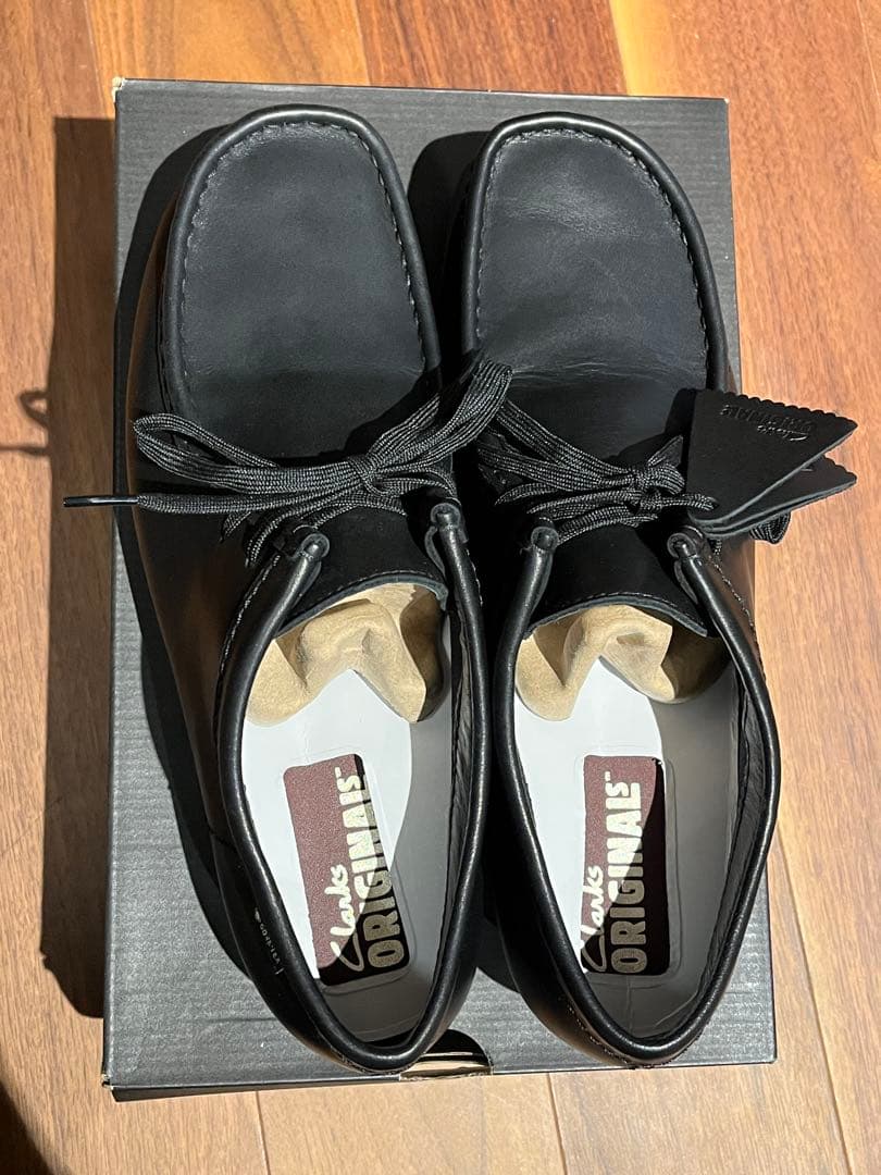 最終値下　クラークス ワラビー ゴアテックス レザー UK9 27センチ GTX