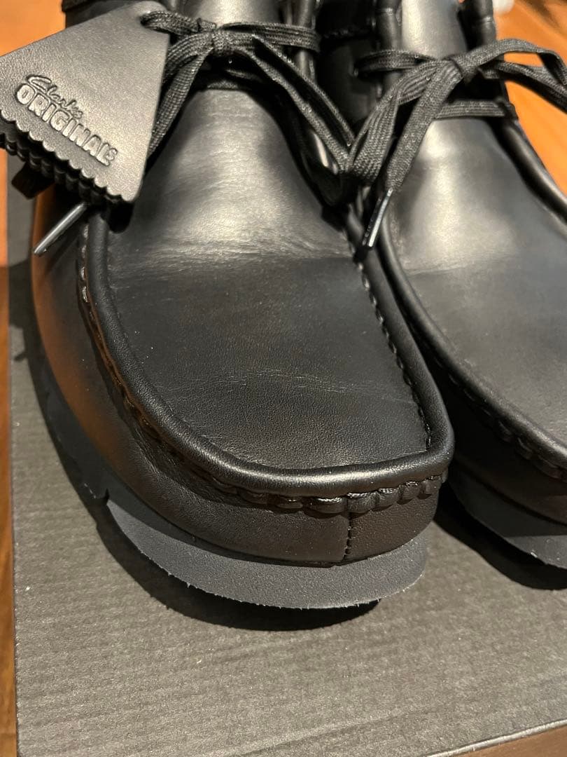 最終値下　クラークス ワラビー ゴアテックス レザー UK9 27センチ GTX